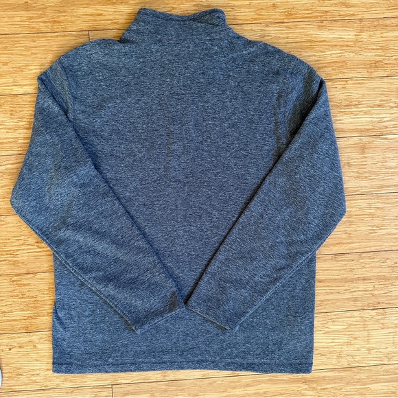 NWT! Men's Eddie Bauer Gray 1/4 Zip Fleece Sweater Size Medium - Picture 8 of 8